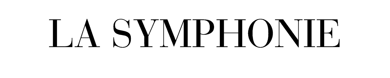 La Symphonie